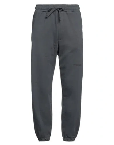 Hinnominate Man Pants Lead Size M Cotton In Grey