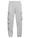 Hinnominate Man Pants Light Grey Size M Cotton