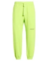 Hinnominate Man Pants Lime Green Size Xl Cotton