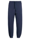 Hinnominate Man Pants Midnight Blue Size M Cotton In Blue