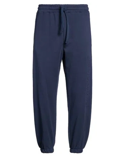 Hinnominate Man Pants Midnight Blue Size M Cotton