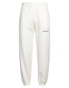 Hinnominate Man Pants Off White Size Xl Cotton In Off White