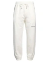 Hinnominate Man Pants Off White Size Xl Cotton