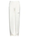 Hinnominate Man Pants Cream Size M Cotton In Off White