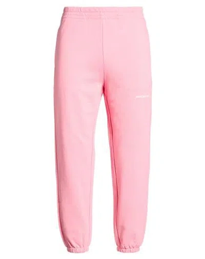 Hinnominate Man Pants Pink Size M Cotton, Polyester