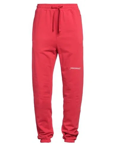 Hinnominate Man Pants Red Size L Cotton