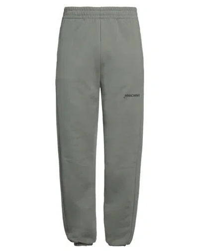 Hinnominate Man Pants Sage Green Size L Cotton
