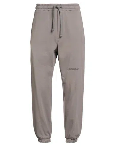 Hinnominate Man Pants Taupe Size M Cotton In Gray