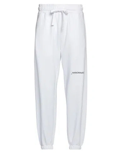 HINNOMINATE HINNOMINATE MAN PANTS WHITE SIZE S COTTON