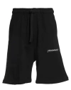 Hinnominate Man Shorts & Bermuda Shorts Black Size S Cotton