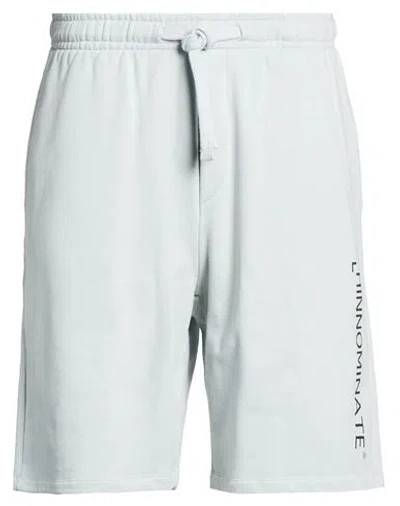 Hinnominate Man Shorts & Bermuda Shorts Grey Size Xl Cotton In Gray