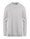 Hinnominate Man Sweater Light Grey Size Xxl Wool, Acrylic In Grey