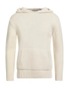 Hinnominate Man Sweater Off White Size S Wool, Acrylic