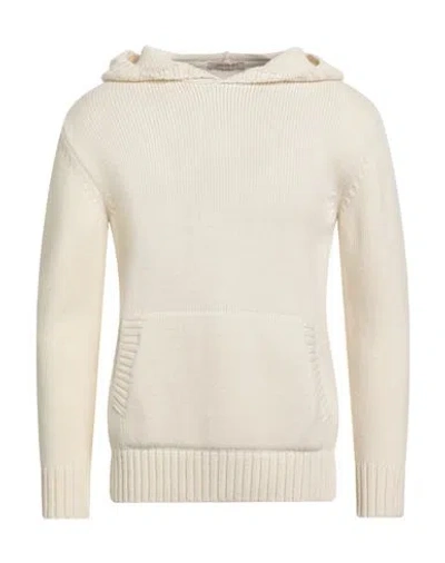 Hinnominate Man Sweater Off White Size S Wool, Acrylic