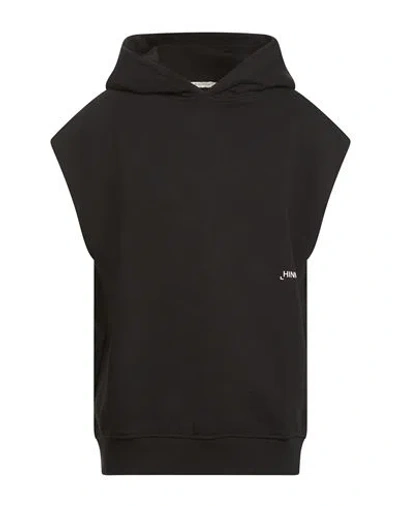 Hinnominate Man Sweatshirt Black Size M Cotton, Elastane