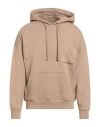 Hinnominate Man Sweatshirt Camel Size S Cotton In Neutral