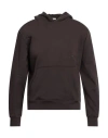 Hinnominate Man Sweatshirt Chocolate Brown Size S Cotton