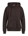Hinnominate Man Sweatshirt Dark Brown Size L Cotton In Brown