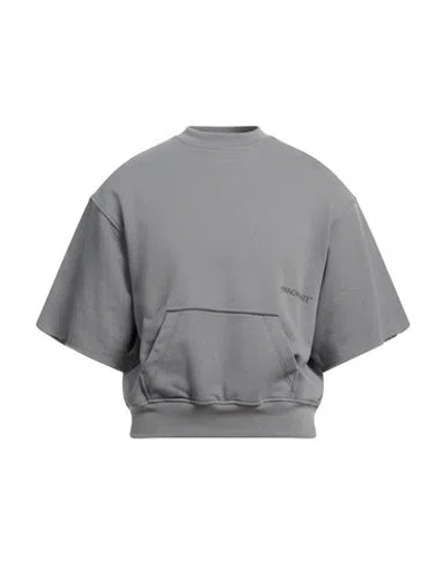 Hinnominate Man Sweatshirt Grey Size Xs Cotton, Elastane