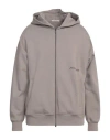 Hinnominate Man Sweatshirt Khaki Size M Cotton, Elastane In Beige