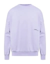 Hinnominate Man Sweatshirt Lilac Size Xs Cotton In Purple