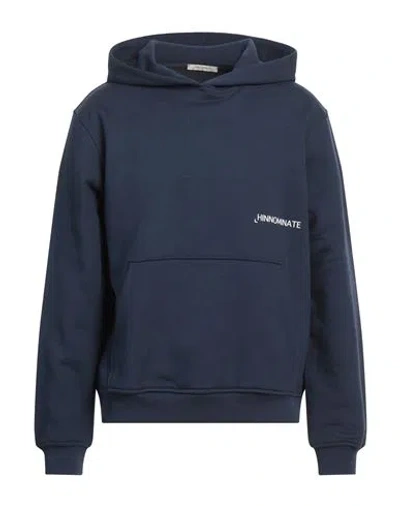 Hinnominate Man Sweatshirt Navy Size Xl Cotton In Navy