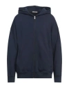 Hinnominate Man Sweatshirt Navy Size Xl Cotton, Elastane
