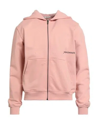 Hinnominate Man Sweatshirt Pink Size M Cotton, Elastane