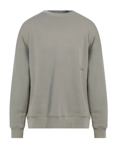 Hinnominate Man Sweatshirt Sage Green Size L Cotton, Polyester, Elastane