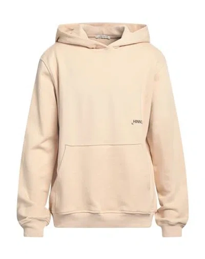 Hinnominate Man Sweatshirt Sand Size Xl Cotton In Beige