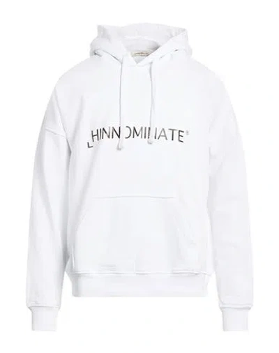 Hinnominate Man Sweatshirt White Size L Cotton