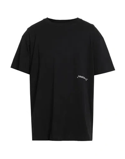 Hinnominate Man T-shirt Black Size S Cotton
