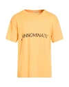 Hinnominate Man T-shirt Mandarin Size Xxl Cotton In Yellow