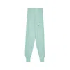 Hinnominate Mint Green Wool Blend Tracksuit Trousers
