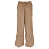 Hinnominate Nylon Jeans & Women's Pant In Brown