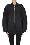 Hinnominate Oversized Bomber Jacket In Black