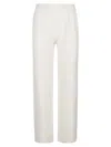 Hinnominate Elasticated-waist Trousers In White