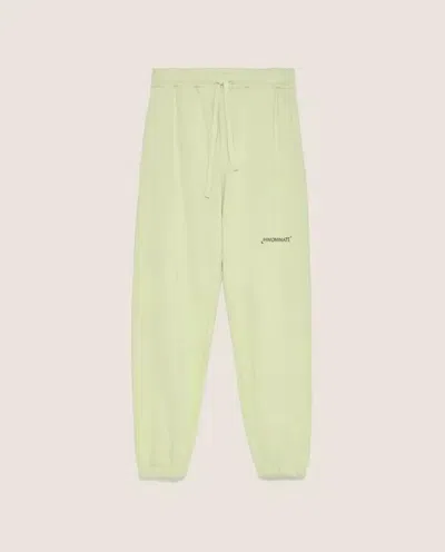 Hinnominate Pastel Green Cotton Sweatpants For Men