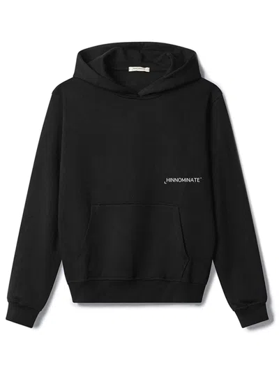 Hinnominate Print Full-zip Hoodie In Black  