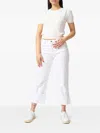 Hinnominate Puff-sleeve Sweater In White