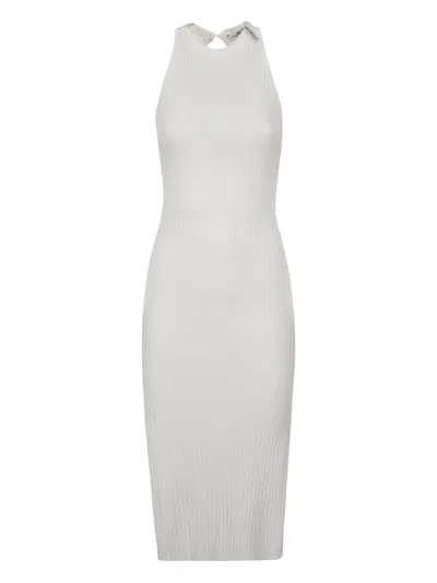 HINNOMINATE RIBBED HALTERNECK DRESS