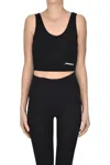 Hinnominate Ribbed Tank Top In Black