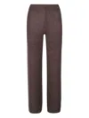 Hinnominate Sequin-embellished Trousers In Brown