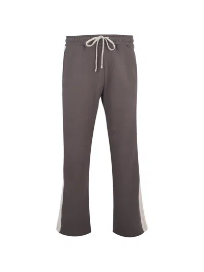 Hinnominate Side Stripe Drawstring Trousers In Brown