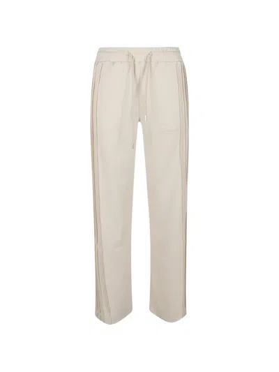 Hinnominate Side-stripes Trousers In Red