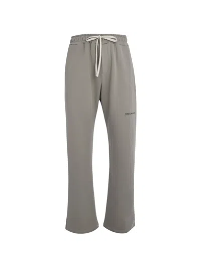 Hinnominate Straight-leg Trousers In Grey