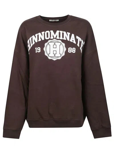 Hinnominate Sweatshirt In Brown