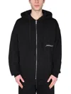 Hinnominate Zip Hooded Sweatshirt In Black