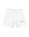 Hinnominate Toddler Boy Shorts & Bermuda Shorts White Size 6 Cotton In White