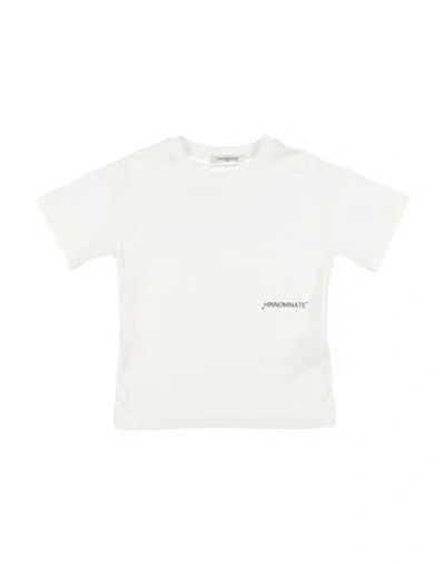 Hinnominate Babies'  Toddler Boy T-shirt White Size 4 Cotton, Elastane